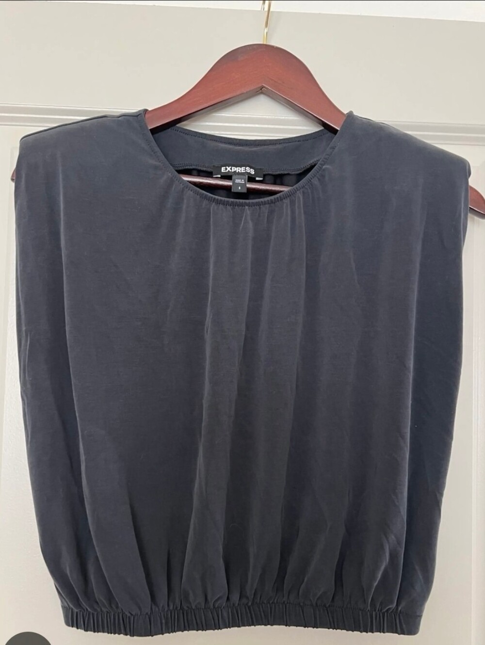 Express Black Sleeveless Top - Size S - New With Tags